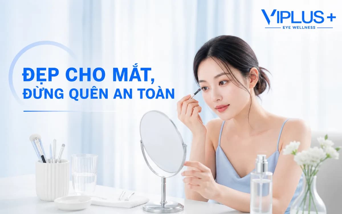 Trang điểm mắt an toàn: 9 nguyên tắc hạn chế kích ứng và nhiễm khuẩn