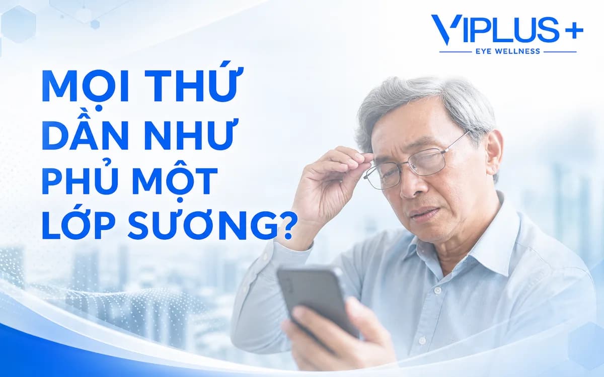 Đục thủy tinh thể: Dấu hiệu sớm và thời điểm nên đi khám