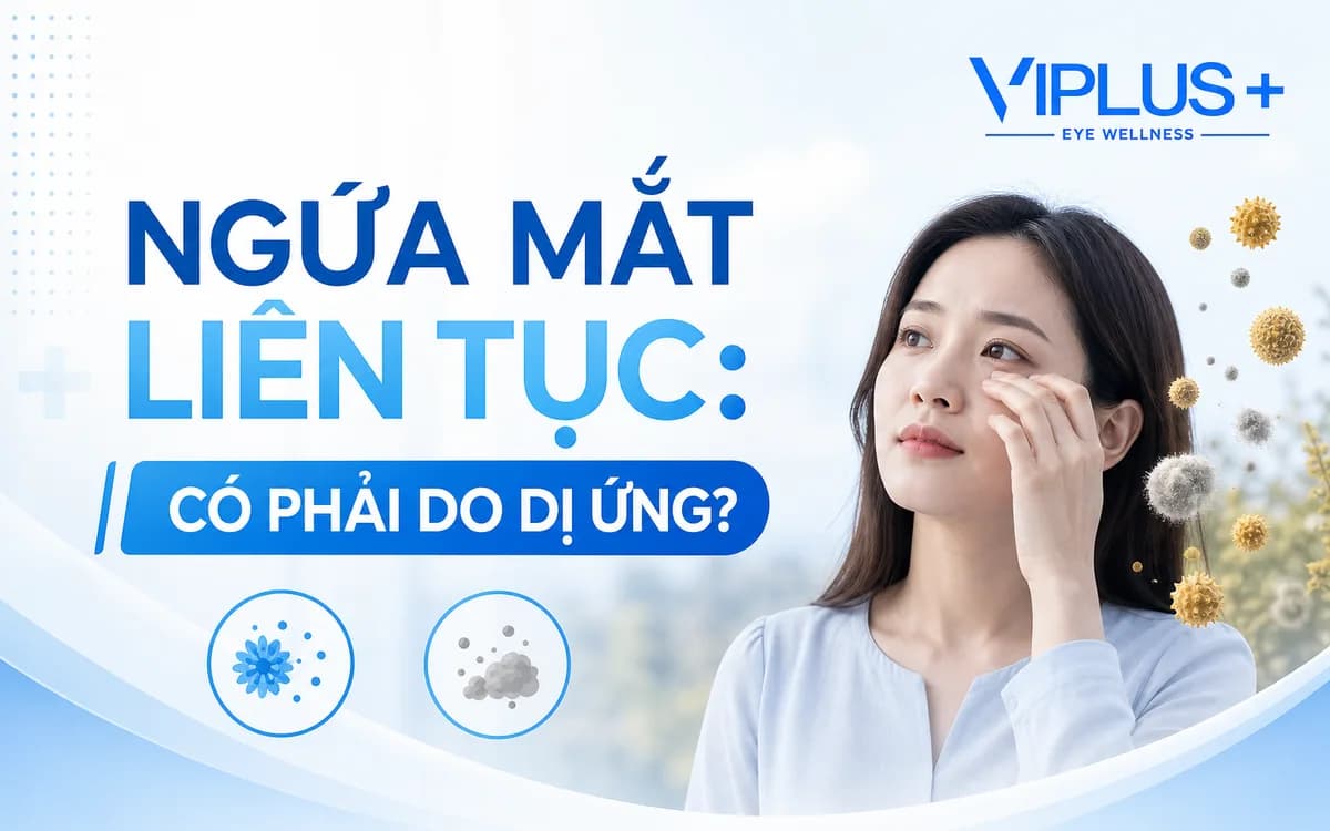 Dị ứng mắt: Nhận biết, giảm khó chịu và tránh tác nhân kích hoạt