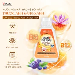 [PRE-ORDER] Nước Rửa Mắt Thảo Dược Herbal Care - Bảo Vệ Mắt Trước Ánh Sáng Xanh 300ml