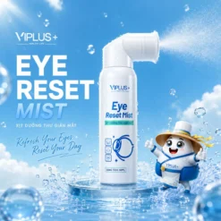 Xịt Dưỡng Thư Giãn Mắt VIPLUS+ EYE RESET MIST – Mát Mắt Tức Thì 3s, Cấp Ẩm & Giảm Mỏi Mắt