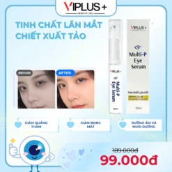 Tinh Chất Lăn Mắt Chiết Xuất Tảo Giảm Thâm Mắt, Săn Chắc Da VIPLUS+