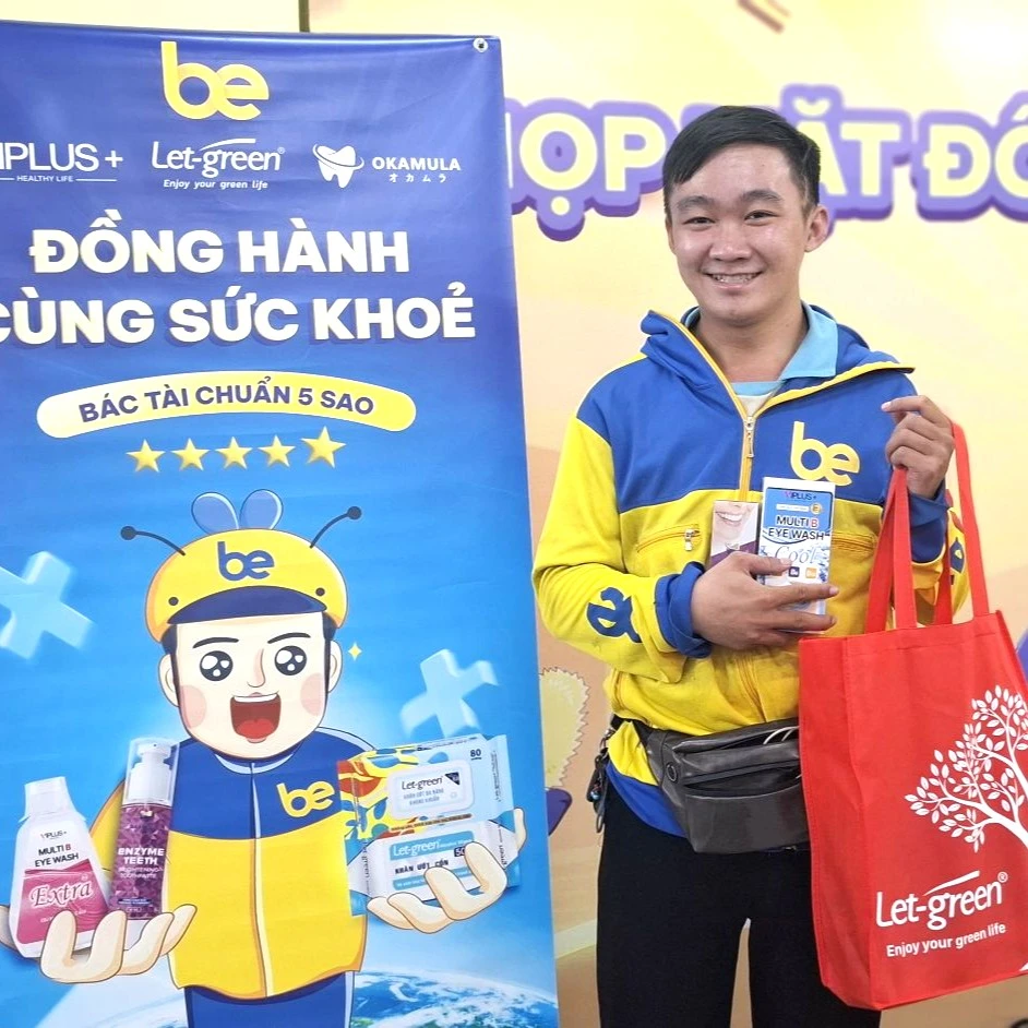 VIPLUS+ đồng hành cùng bác tài Be