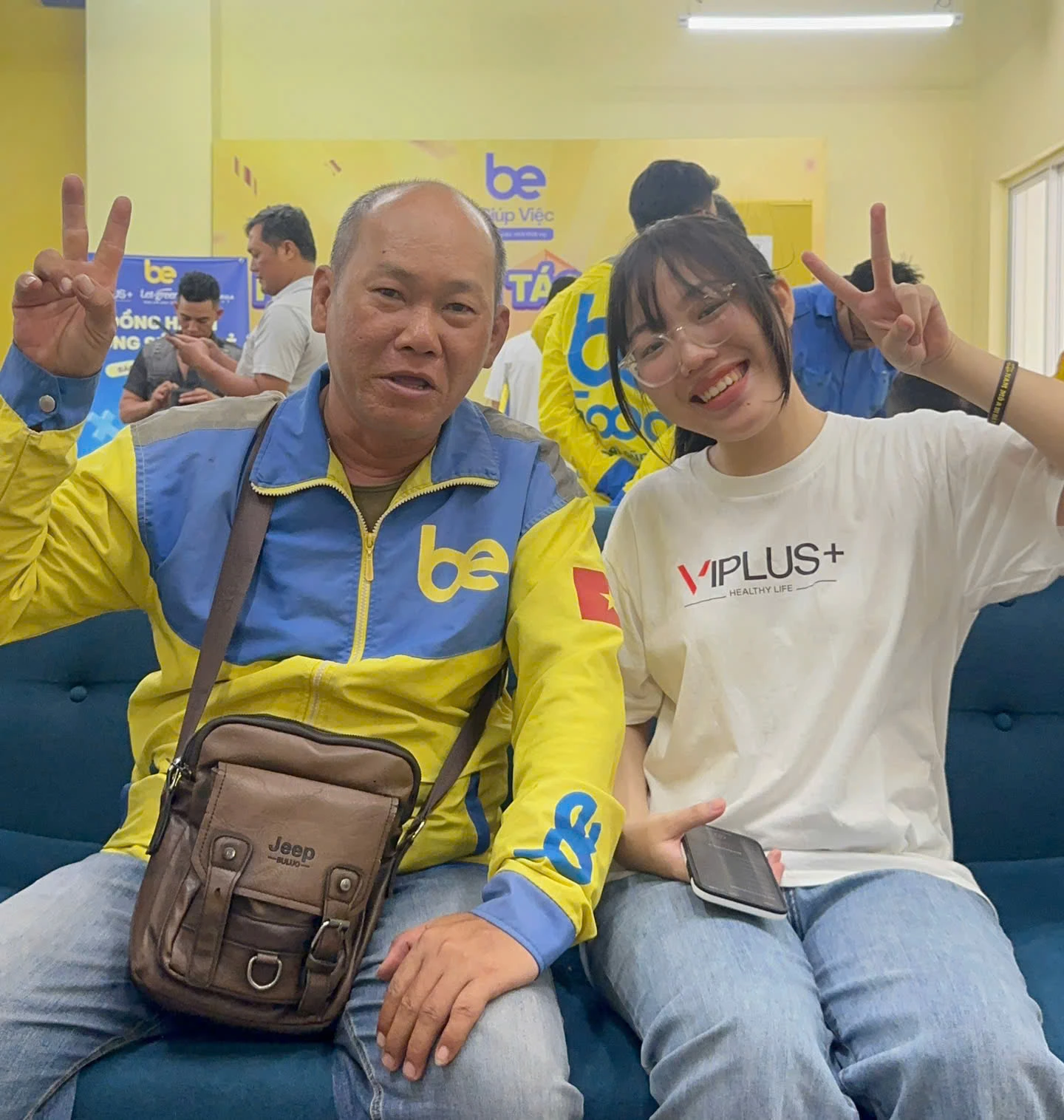 Bác tài Be chuẩn 5 sao x VIPLUS+ Việt Nam
