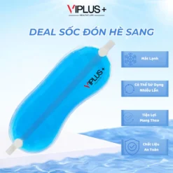 Bịt Mắt Dạng Gel VIPLUS+ Giúp Ngủ Ngon, Giảm Đau Xã Stress Có Thể Mang Đi Du Lịch