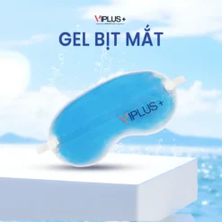 Bịt Mắt Dạng Gel VIPLUS+ Giúp Ngủ Ngon, Giảm Đau Xã Stress Có Thể Mang Đi Du Lịch